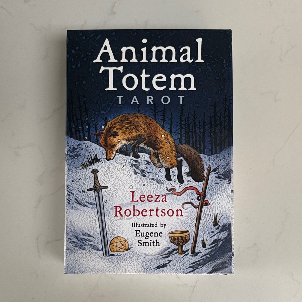 Animal Totem Tarot Deck
78 cards with guidebook